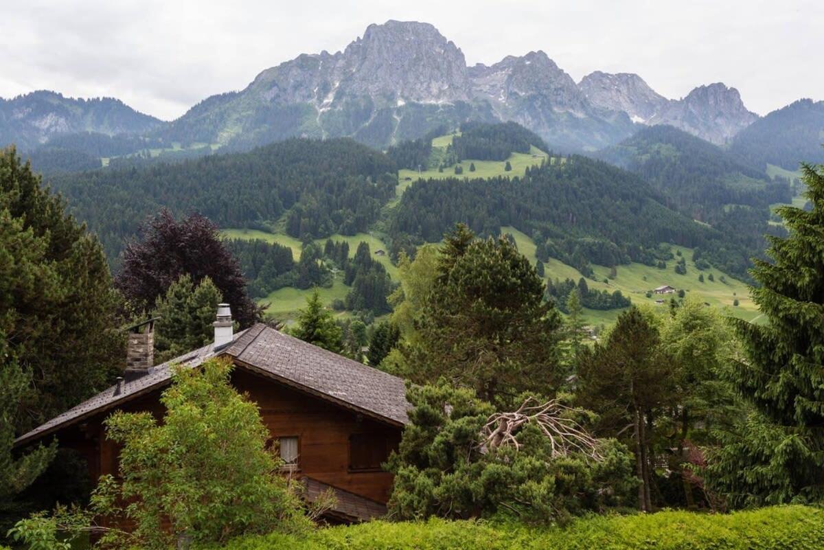 Willa Alp Sunrise - Top View Cozy Chalet Rougemont Zewnętrze zdjęcie