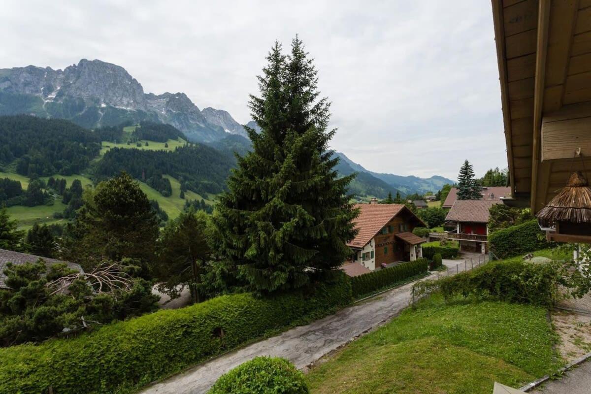 Willa Alp Sunrise - Top View Cozy Chalet Rougemont Zewnętrze zdjęcie